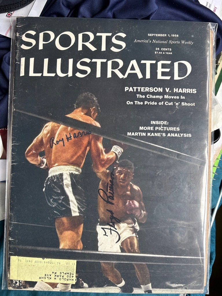 Floyd Patterson and Roy Harris