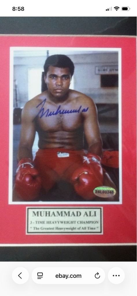 Muhammad Ali (born Cassius Clay)